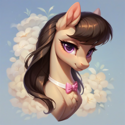 Size: 1024x1024 | Tagged: safe, imported from derpibooru, octavia melody, earth pony, pony, ai content, ai generated, generator:pony diffusion v6 xl, generator:stable diffusion, looking at you, prompter:teonanakatle, solo, sternocleidomastoid