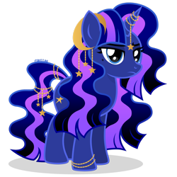 Size: 1920x1920 | Tagged: safe, artist:cirillaq, imported from derpibooru, oc, oc:artemis, pony, unicorn, female, horn, jewelry, mare, simple background, solo, transparent background, vector