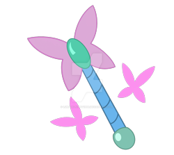 Size: 1920x1713 | Tagged: safe, artist:lunamidnight1998, imported from derpibooru, oc, oc:fairy pixie, cutie mark, cutie mark only, deviantart watermark, digital art, magic wand, no pony, obtrusive watermark, png, simple background, solo, transparent background, wand, watermark