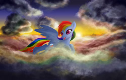 Size: 1122x712 | Tagged: safe, artist:lemuur-art, imported from derpibooru, rainbow dash, pegasus, pony, solo