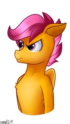 Size: 387x680 | Tagged: safe, artist:smashir09, imported from derpibooru, scootaloo, pegasus, pony, solo