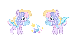 Size: 1000x500 | Tagged: safe, artist:lastunicorn666, imported from derpibooru, oc, oc:melody starsong, bat pony, pony, female, mare, simple background, solo, transparent background