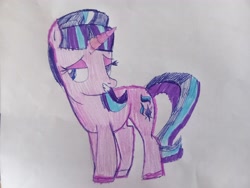 Size: 4096x3072 | Tagged: safe, artist:victoric1993, imported from derpibooru, starlight glimmer, pony, unicorn, horn, my little pony, s5 starlight, traditional art