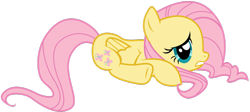 Size: 1335x598 | Tagged: safe, artist:landboom, imported from derpibooru, fluttershy, pegasus, pony, female, mare, simple background, solo, transparent background, vector