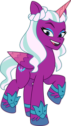 Size: 2364x4193 | Tagged: safe, imported from derpibooru, opaline arcana, alicorn, pony, .ai available, .svg available, female, g5, g5 brand assets, mare, my little pony: tell your tale, official, simple background, solo, svg, transparent background, vector