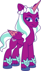 Size: 2470x4263 | Tagged: safe, imported from derpibooru, opaline arcana, alicorn, pony, .ai available, .svg available, female, g5, g5 brand assets, mare, my little pony: tell your tale, official, simple background, solo, svg, transparent background, vector