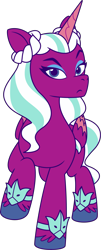 Size: 1814x4489 | Tagged: safe, imported from derpibooru, opaline arcana, alicorn, pony, .ai available, .svg available, female, g5, g5 brand assets, mare, my little pony: tell your tale, official, simple background, solo, svg, transparent background, vector