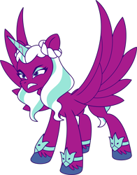 Size: 3758x4798 | Tagged: safe, imported from derpibooru, opaline arcana, alicorn, pony, .ai available, .svg available, female, g5, g5 brand assets, mare, my little pony: tell your tale, official, simple background, solo, svg, transparent background, vector