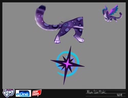 Size: 1304x1008 | Tagged: safe, imported from derpibooru, big cat, leopard, snow leopard, allura, concept art, cutie mark, female, g5, my little pony: make your mark, my little pony: make your mark chapter 6, official, secrets of starlight, solo