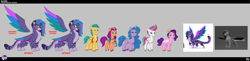 Size: 8512x2070 | Tagged: safe, imported from derpibooru, big cat, leopard, snow leopard, .psd available, allura, concept art, female, g5, my little pony: tell your tale, official