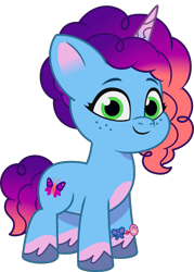 Size: 1717x2393 | Tagged: safe, imported from derpibooru, pony, unicorn, .ai available, .svg available, female, filly, filly misty brightdawn, foal, g5, horn, misty brightdawn, my little pony: tell your tale, official, rebirth misty, simple background, smiling, solo, svg, transparent background, unshorn fetlocks, vector, younger