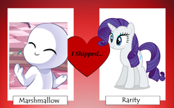 Size: 2400x1500 | Tagged: safe, artist:snakecoilsl, imported from derpibooru, rarity, pony, crush crush, shipping