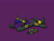 Size: 1400x1050 | Tagged: safe, artist:arrwulf, imported from twibooru, oc, oc only, bat pony, pony, umbreon, clothes, costume, eyes closed, image, kigurumi, male, plushie, pokémon, purple background, seams, simple background, sleeping, solo, stallion, zipper