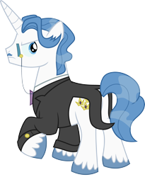 Size: 3000x3660 | Tagged: safe, artist:cloudy glow, imported from derpibooru, fancypants, unicorn, angry, clothes, fancypants is not amused, horn, male, monocle, simple background, stallion, transparent background, vector, vest