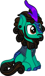 Size: 931x1558 | Tagged: safe, artist:lightningbolt, derpibooru exclusive, imported from derpibooru, kirin, pony, .svg available, clothes, cloven hooves, ear piercing, facial hair, gauges, gym class heroes, horn, male, nose piercing, piercing, ponified, scales, show accurate, smiling, svg, travis mccoy, vector, vest