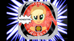 Size: 828x465 | Tagged: safe, artist:2025forever, imported from derpibooru, applejack, earth pony, female, honesty, pony rangers, power rangers, solo