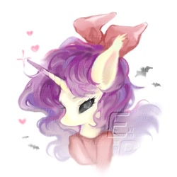 Size: 1080x1080 | Tagged: safe, imported from derpibooru, oc, oc:erhai ripple, bat pony, pony, unicorn, horn