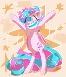 Size: 2550x3000 | Tagged: safe, artist:pakmur, imported from derpibooru, oc, oc:sweetie swirl, bat pony, pony, abstract background, commission, cute, happy, stars, ych result