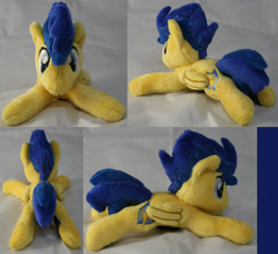 Size: 3288x3000 | Tagged: safe, artist:bastler, imported from derpibooru, flash sentry, pegasus, irl, male, photo, plushie, stallion