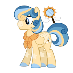 Size: 1800x1800 | Tagged: safe, artist:strawberry-spritz, imported from derpibooru, pegasus, pony, fred jones, male, ponified, scooby-doo!, simple background, solo, stallion, transparent background