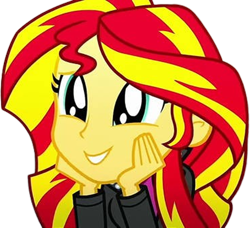 Size: 2767x2520 | Tagged: safe, edit, edited screencap, editor:mrtoonlover83, imported from derpibooru, screencap, sunset shimmer, human, equestria girls, background removed, female, not a vector, solo