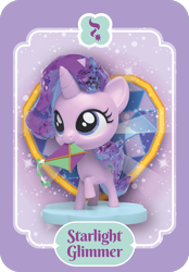 Size: 840x1206 | Tagged: safe, imported from derpibooru, starlight glimmer, pony, unicorn, female, horn, kite, kwistal fwenz, mare, merchandise, mighty jaxx, mouth hold, official, raised hoof, solo, tail, that pony sure does love kites, toy