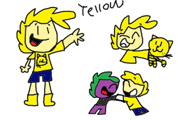 Size: 727x491 | Tagged: safe, artist:alexarts, imported from twibooru, spike, oc, oc:yellow, oc:yellow the cat, cat, human, equestria girls, cat plush, hug, human spike, humanized, image, plushie, png, solo