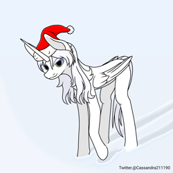 Size: 2000x2000 | Tagged: safe, artist:cassandra211190, imported from derpibooru, oc, oc:κασσάνδρα, alicorn, pony, alicorn oc, horn, wings