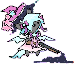 Size: 482x421 | Tagged: safe, artist:guwauu, imported from derpibooru, oc, oc only, bat pony, pony, 1000 hours in ms paint, bat pony oc, bat wings, clothes, doodle, dress, gun, magical girl, ms paint, simple background, solo, transparent background, weapon, wings