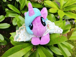 Size: 2304x1728 | Tagged: safe, idw, imported from derpibooru, photographer:brella, radiant hope, pony, irl, photo, plushie, pony plushie