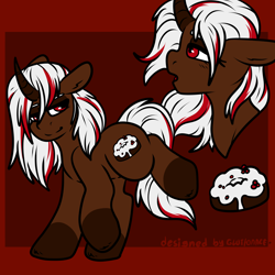 Size: 2000x2000 | Tagged: safe, artist:sexygoatgod, imported from derpibooru, oc, oc only, pony, unicorn, adoptable, female, horn, solo