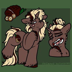 Size: 2000x2000 | Tagged: safe, artist:sexygoatgod, imported from derpibooru, oc, oc only, pony, unicorn, adoptable, horn, male, solo