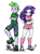 Size: 1200x1622 | Tagged: safe, artist:pia-sama, imported from derpibooru, rarity, spike, human, equestria girls, belly, belly button, breasts, clothes, cosplay, costume, duo, duo male and female, female, football, g4, human spike, humanized, male, midriff, older, older spike, ship:sparity, shipping, simple background, sparity, sports, sports outfit, straight, super mario, super mario strikers, white background