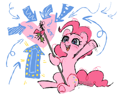 Size: 2314x1770 | Tagged: safe, artist:azaani, imported from derpibooru, pinkie pie, pony, solo