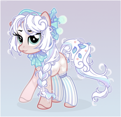 Size: 1024x989 | Tagged: safe, artist:shizow, imported from derpibooru, oc, earth pony, pony, clothes, female, mare, socks, solo, striped socks