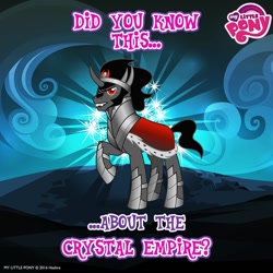 Size: 1080x1080 | Tagged: safe, imported from derpibooru, king sombra, pony, unicorn, gameloft, horn, implied crystal empire