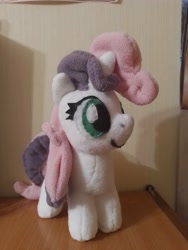 Size: 3000x4000 | Tagged: safe, artist:jbond, imported from derpibooru, sweetie belle, pony, unicorn, female, filly, foal, handmade, horn, irl, photo, photography, plushie, solo