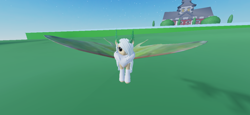 Size: 2340x1080 | Tagged: safe, artist:furhoof64, imported from derpibooru, oc, build a pony, roblox, screenshots, specie:moth pony