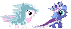 Size: 1801x750 | Tagged: safe, artist:arvaus, imported from derpibooru, princess celestia, princess luna, princess platinum, alicorn, pony, windigo, cewestia, chase, clothes, costume, cute, dressup, female, filly, filly luna, foal, open mouth, running, simple background, smiling, spread wings, transparent background, wings, woona, younger