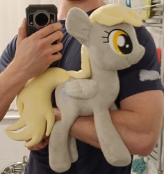 Size: 1709x1810 | Tagged: safe, artist:natyhandmadeboutique, imported from derpibooru, derpy hooves, human, pegasus, female, irl, irl human, mare, photo, plushie