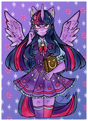 Size: 2567x3542 | Tagged: safe, artist:seuris1, imported from derpibooru, twilight sparkle, alicorn, anthro, human, equestria girls, cutie mark, element of generosity, element of honesty, element of kindness, element of laughter, element of loyalty, element of magic, elements of harmony, humanized, solo, twilight sparkle (alicorn)