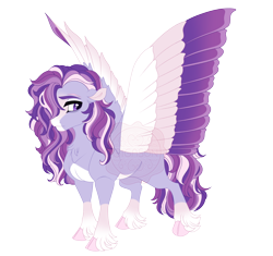 Size: 5100x4800 | Tagged: safe, artist:gigason, imported from derpibooru, oc, oc:violet storm, pegasus, pony, absurd resolution, colored wings, female, mare, multicolored wings, offspring, parent:commander hurricane, parent:starlight glimmer, simple background, solo, transparent background, wings