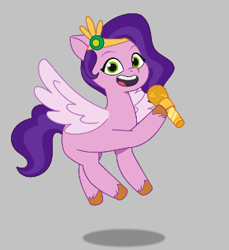 Size: 291x318 | Tagged: safe, imported from derpibooru, pipp petals, pegasus, g5, gray background, my little pony: tell your tale, simple background, solo, toon boom