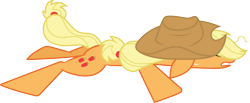 Size: 7287x3000 | Tagged: safe, artist:cloudy glow, imported from derpibooru, applejack, earth pony, pony, applebuck season, female, mare, my little pony, simple background, solo, transparent background, vector