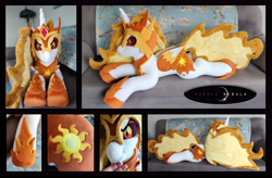 Size: 5892x3872 | Tagged: safe, artist:purplenebulastudios, imported from derpibooru, daybreaker, pony, irl, photo, plushie, solo