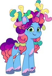 Size: 2623x3823 | Tagged: safe, imported from derpibooru, pony, unicorn, spoiler:g5, spoiler:my little pony: tell your tale, spoiler:tyts02e28, .ai available, .svg available, alternate hairstyle, braid, coral, enchantment under the sea, female, g5, horn, mare, misty brightdawn, my little pony: tell your tale, official, rebirth misty, simple background, smiling, solo, svg, transparent background, vector