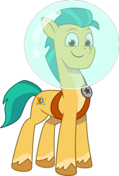 Size: 2713x4014 | Tagged: safe, imported from derpibooru, hitch trailblazer, earth pony, pony, spoiler:g5, spoiler:my little pony: tell your tale, spoiler:tyts02e28, .ai available, .svg available, bubble, enchantment under the sea, g5, male, my little pony: tell your tale, official, sheriff's badge, simple background, smiling, solo, stallion, svg, transparent background, unshorn fetlocks, vector