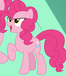 Size: 1876x2136 | Tagged: safe, artist:pinkiepartypiepiety, imported from derpibooru, pinkie pie, earth pony, female, solo, yellow eyes