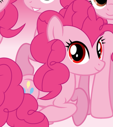 Size: 1243x1395 | Tagged: safe, artist:pinkiepartypiepiety, imported from derpibooru, pinkie pie, female, red eyes, solo