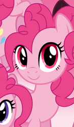 Size: 777x1335 | Tagged: safe, artist:pinkiepartypiepiety, imported from derpibooru, pinkie pie, female, pink eyes, solo